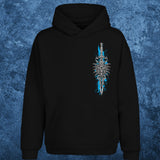 AOP Hoodie Blue