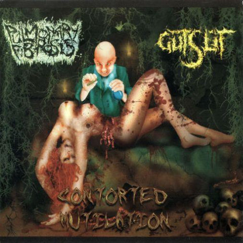 Contorted Mutilation - Split with Pulmonary Fibrosis - CD